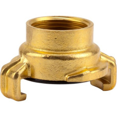 GARDENA Messing Schnellkupplungs-Gewindestück IG 26,5mm (G 3/4"), Hahnstück