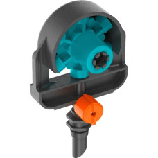 GARDENA Micro-Drip-System 6 in 1 Sprühdüse, 2 Stück(schwarz/türkis, Modell 2023)