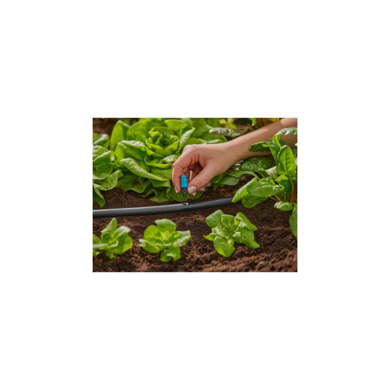 GARDENA Micro-Drip-System Endkleinflächendüse, 10 Stück(schwarz/türkis, Modell 2023)