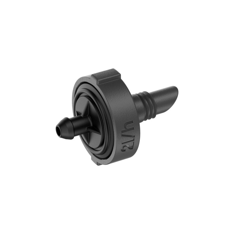 GARDENA Micro-Drip-System Endtropfer 2 l/h, druckkompensierend(dunkelgrau, 10 Stück, Modell 2023)