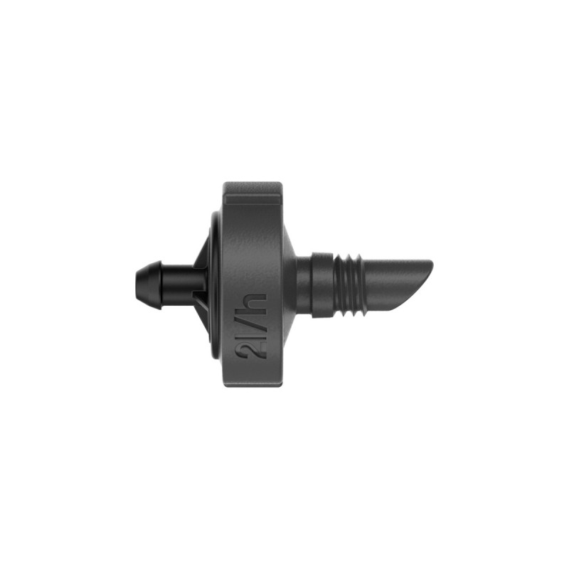 GARDENA Micro-Drip-System Endtropfer 2 l/h, druckkompensierend(dunkelgrau, 10 Stück, Modell 2023)