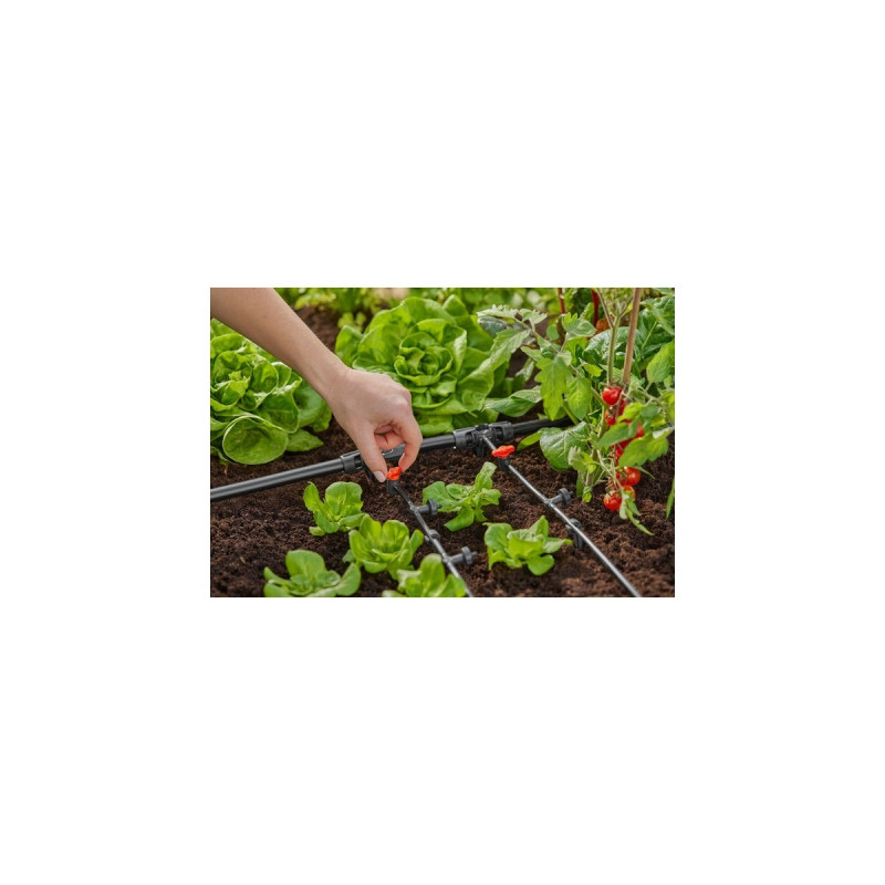 GARDENA Micro-Drip-System Endtropfer 2 l/h, druckkompensierend(dunkelgrau, 10 Stück, Modell 2023)