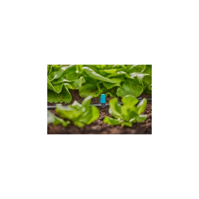 GARDENA Micro-Drip-System Kleinflächendüse, 10 Stück(schwarz/türkis, Modell 2023)