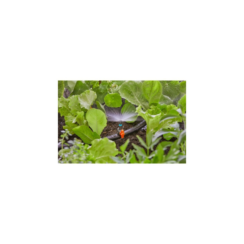 GARDENA Micro-Drip-System Sprühdüse 180°, 5 Stück(schwarz/türkis, Modell 2023)