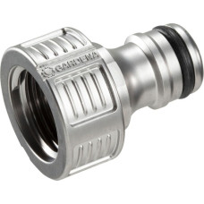 GARDENA Premium Hahnverbinder 21mm (G 1/2"), Hahnstück(silber)