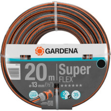 GARDENA Premium SuperFLEX Schlauch 13mm (1/2")(grau/orange, 20 Meter)
