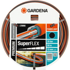 GARDENA Premium SuperFLEX Schlauch, 13mm (1/2")(grau/orange, 50 Meter)