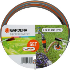 GARDENA Profi-System Anschlussgarnitur 2713-20, Hahnstück(grau/orange, 2 Meter)
