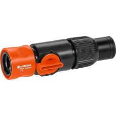 GARDENA Profi-System Regulierstop 19mm (3/4"), Schlauchstück(grau/orange)