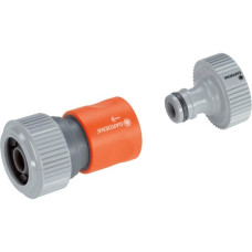 GARDENA Pumpen-Anschlusssatz 13mm (1/2“), Schlauchstück(grau/orange)