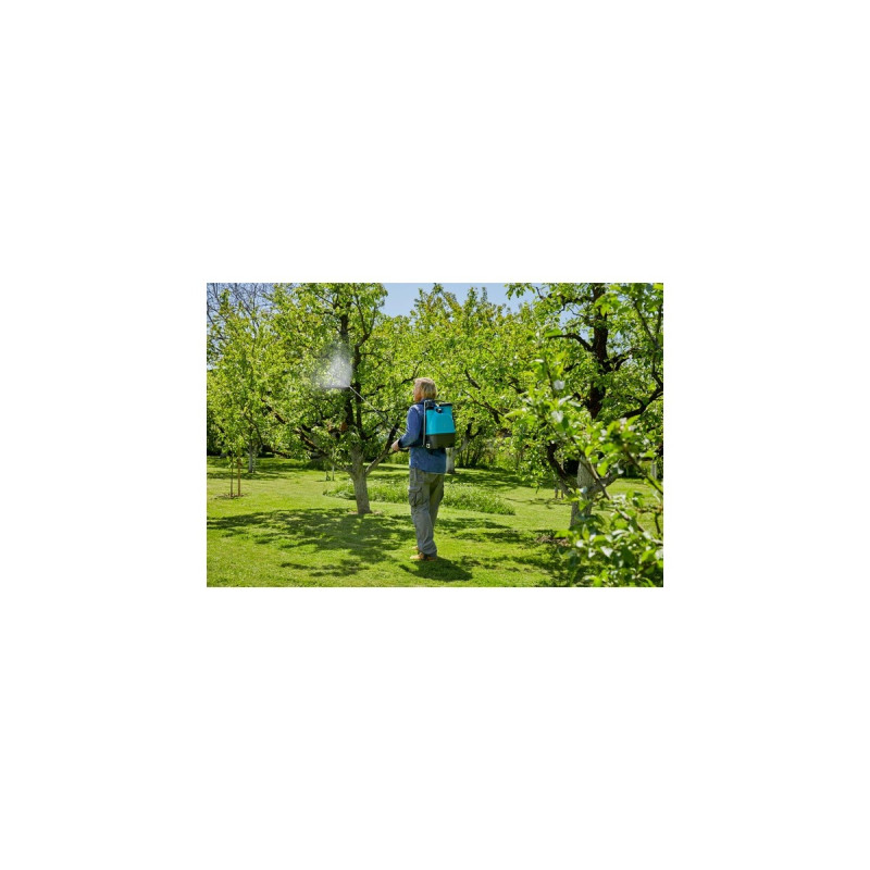 GARDENA Rückenspritzgerät 12 L Plus, Drucksprüher(türkis)