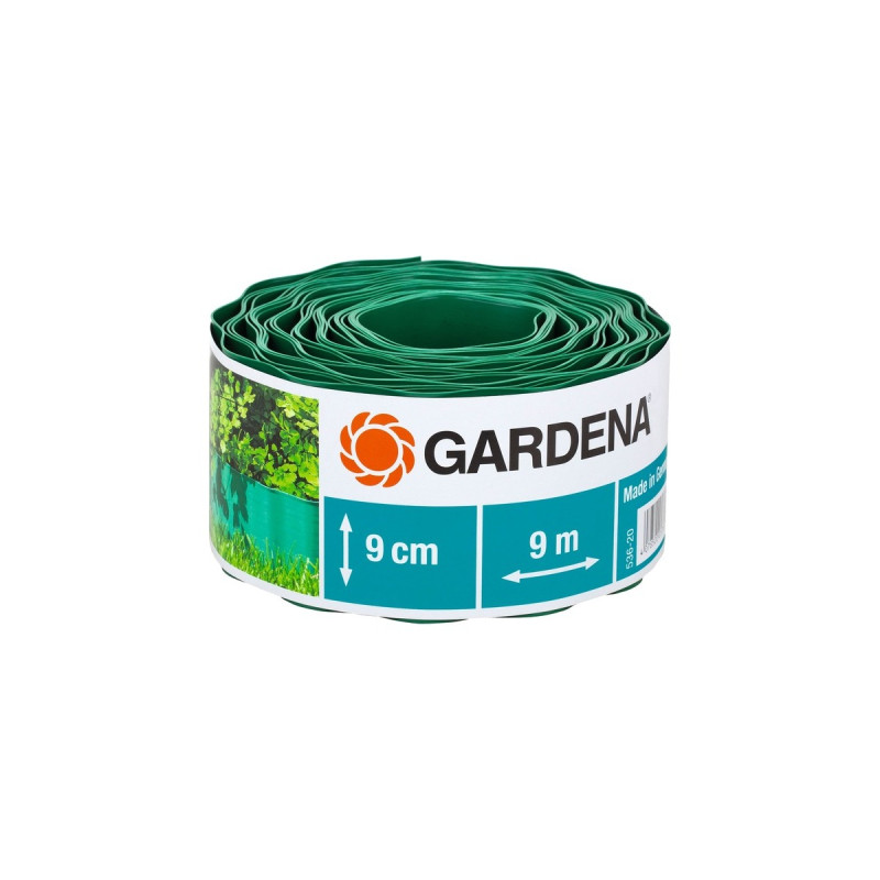 GARDENA Raseneinfassung, 9cm hoch, Begrenzung(grün)