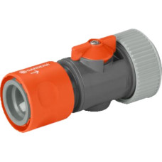 GARDENA Regulierstop 19mm (3/4"), Schlauchstück(grau/orange)