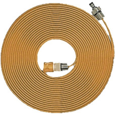 GARDENA Schlauch-Regner, mit Anschlüssen, Sprinklersystem(orange, 15 Meter)