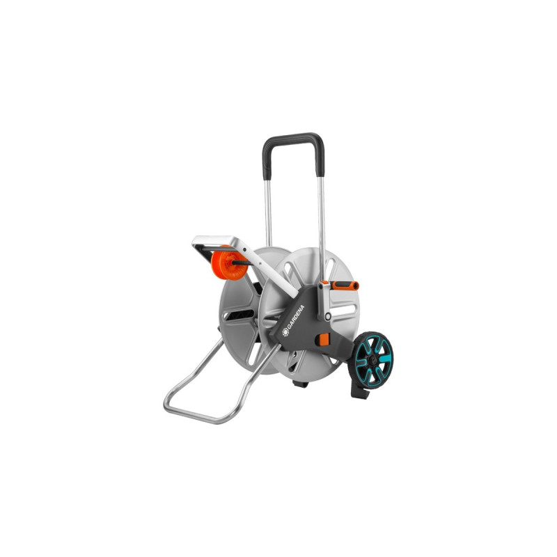 GARDENA Schlauchwagen CleverRoll L Easy Metal(grau/orange)