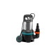 GARDENA Schmutzwasser-Tauchpumpe 16000, Tauch- / Druckpumpe(schwarz/edelstahl, 450 Watt)