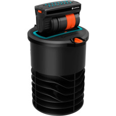 GARDENA Sprinklersystem Versenk-Viereckregner OS 140(schwarz/orange)