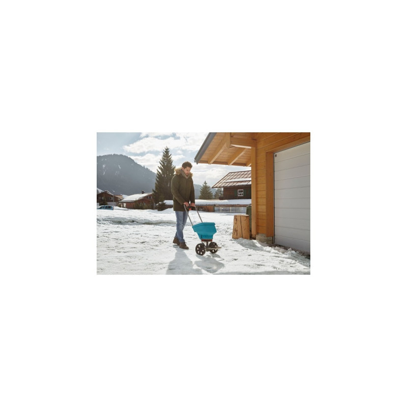 GARDENA Streuwagen XL (436-20), Streugerät(türkis/schwarz)