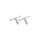 GARDENA T-Stück 10mm, Kupplung(weiß, 2 Stück)