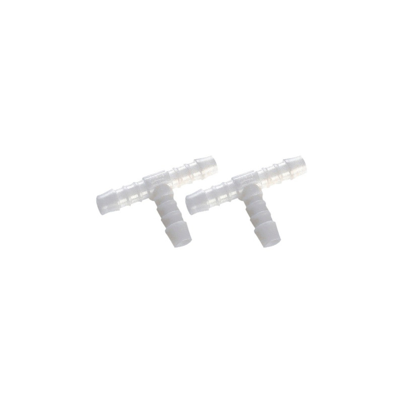 GARDENA T-Stück 4mm, Kupplung(weiß, 2 Stück)