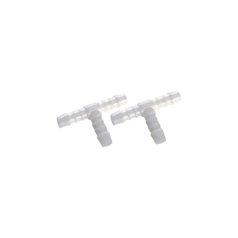 GARDENA T-Stück 6mm, Kupplung(weiß, 2 Stück)