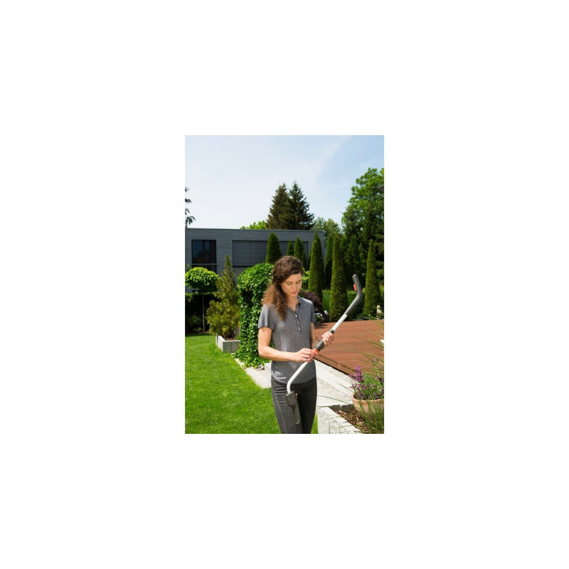 GARDENA Teleskopstiel 9859-20 inkl. Räder(grau, für Akku-Grasscheren)