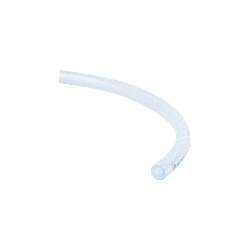 GARDENA Transparent-Schlauch mit Gewebe 6 x 3mm(transparent, 50 Meter)