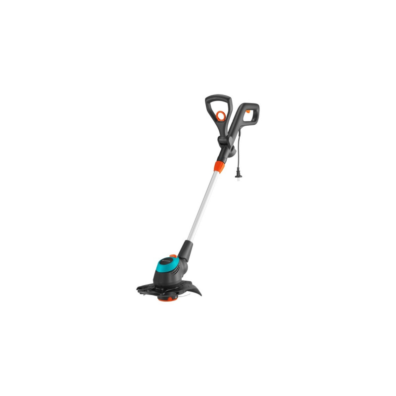 GARDENA Turbotrimmer EasyCut 450/25, Rasentrimmer(türkis/grau, 450 Watt)
