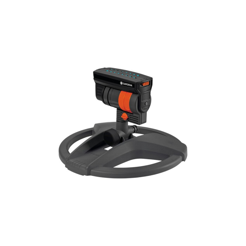 GARDENA Viereckregner AquaZoom compact(grau/orange)