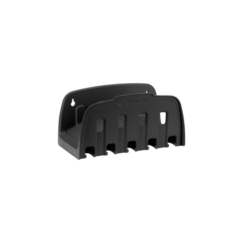 GARDENA Wandschlauchhalter 241-20, Wandhalterung(schwarz)