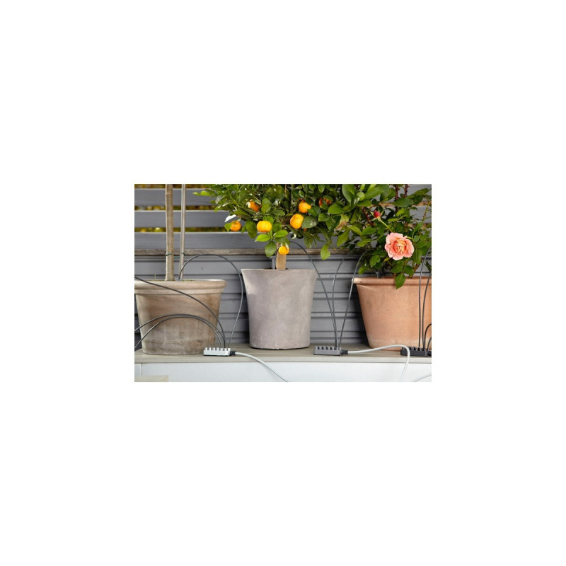 GARDENA city gardening Urlaubsbewässerung-Set 1265-20, Bewässerungssteuerung(grau)