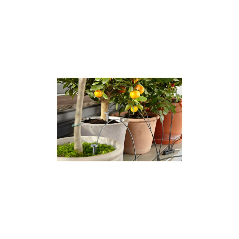 GARDENA city gardening Urlaubsbewässerung-Set 1265-20, Bewässerungssteuerung(grau)