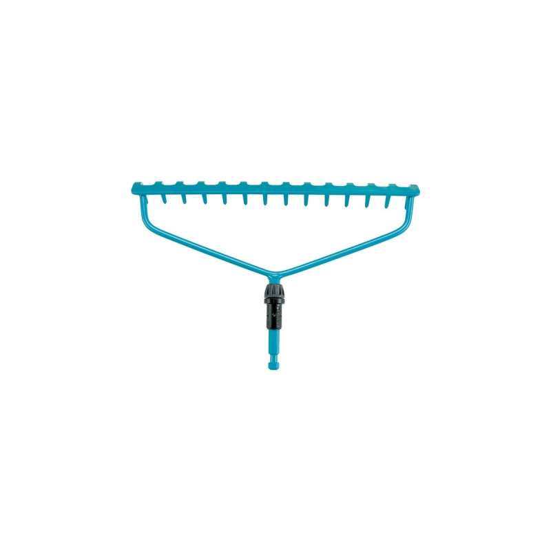 GARDENA combisystem-Bügelrechen(türkis, 36cm)