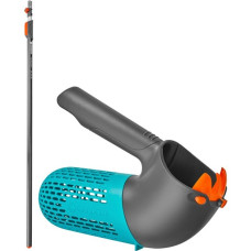 GARDENA combisystem Beerensammler - Set, Obstpflücker(schwarz/türkis, mit Teleskopstiel)