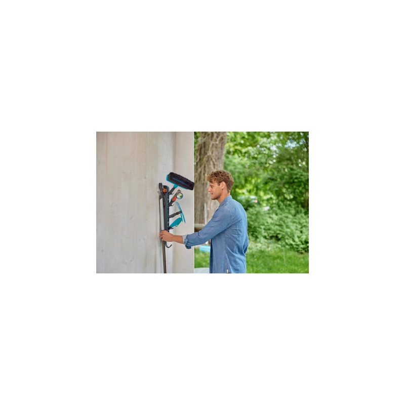 GARDENA combisystem-Geräteleiste Flex, Halterung(dunkelgrau/türkis)