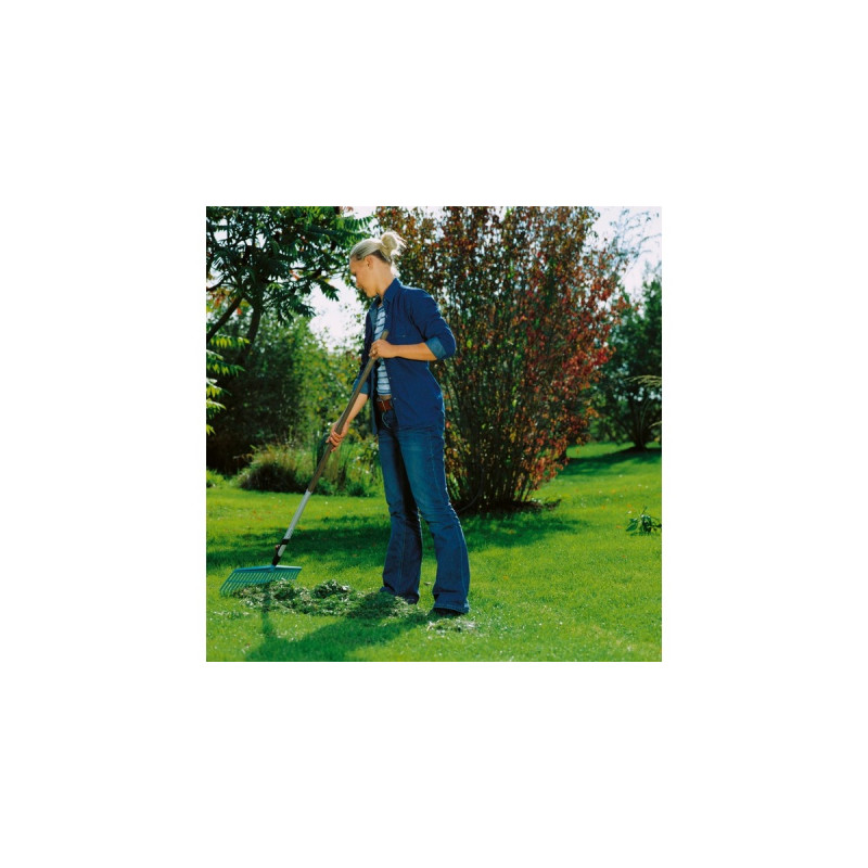 GARDENA combisystem-Rechenbesen(türkis, 43cm)