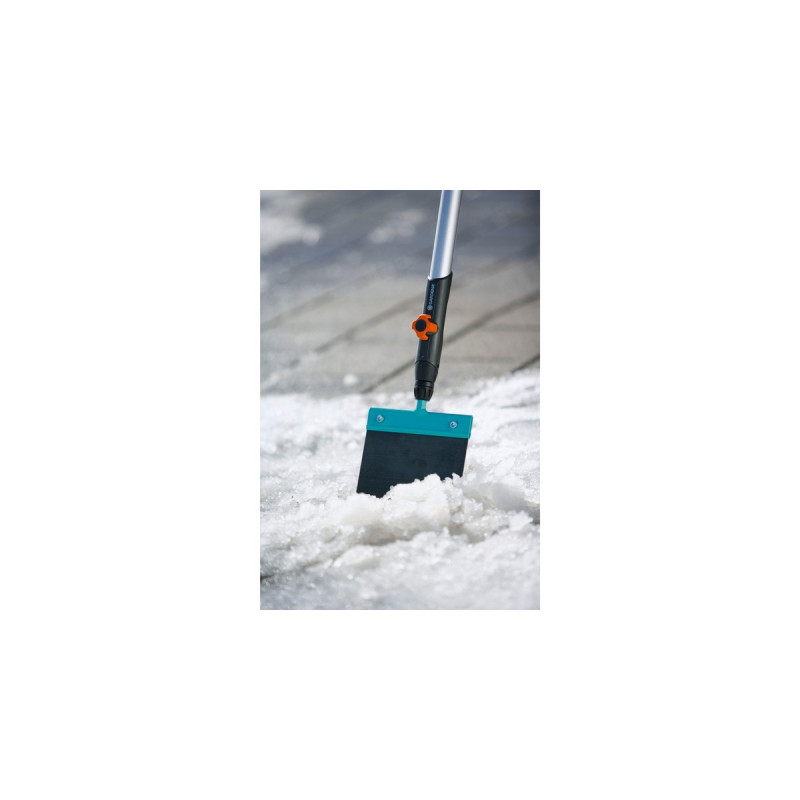 GARDENA combisystem Stoßscharre 15, Schneeschieber(türkis/schwarz, 15cm)