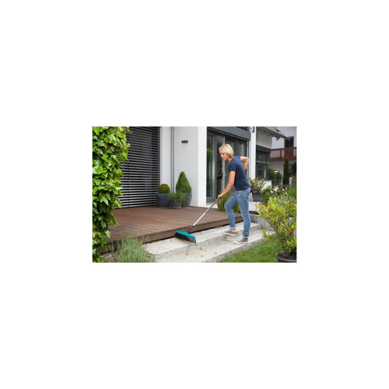GARDENA combisystem-Straßenbesen(türkis/schwarz, 45cm)
