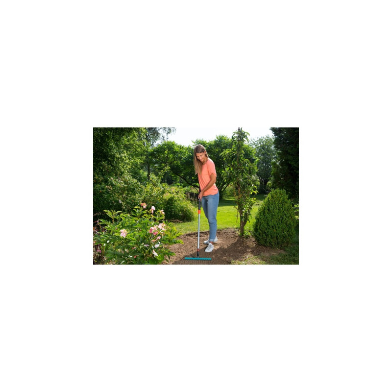 GARDENA combisystem-Teleskopstiel, 90cm - 145cm(anthrazit/orange)