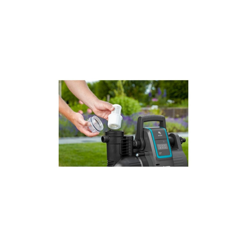 GARDENA smart Haus- & Gartenautomat 5000/5 Set, Pumpe(schwarz, 1.300 Watt, mit GARDENA smart Gateway)