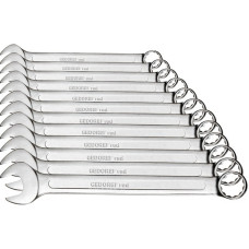 GEDORE Red Ring-Maulschlüssel-Satz, 12-teilig, Schraubenschlüssel(chrom, SW 6 - 22mm)
