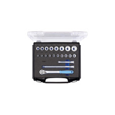 GEDORE Steckschlüsselsatz 1/2", 21-teilig, Werkzeug-Set(mit Umschaltknarre, i-BOXX 72)