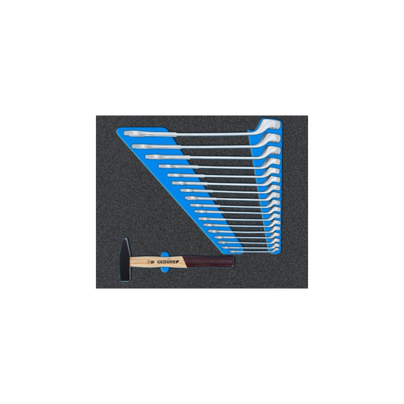 GEDORE Werkzeugwagen Workster WSL-M-TS-172(blau/schwarz, inkl. 172 Werkzeuge)