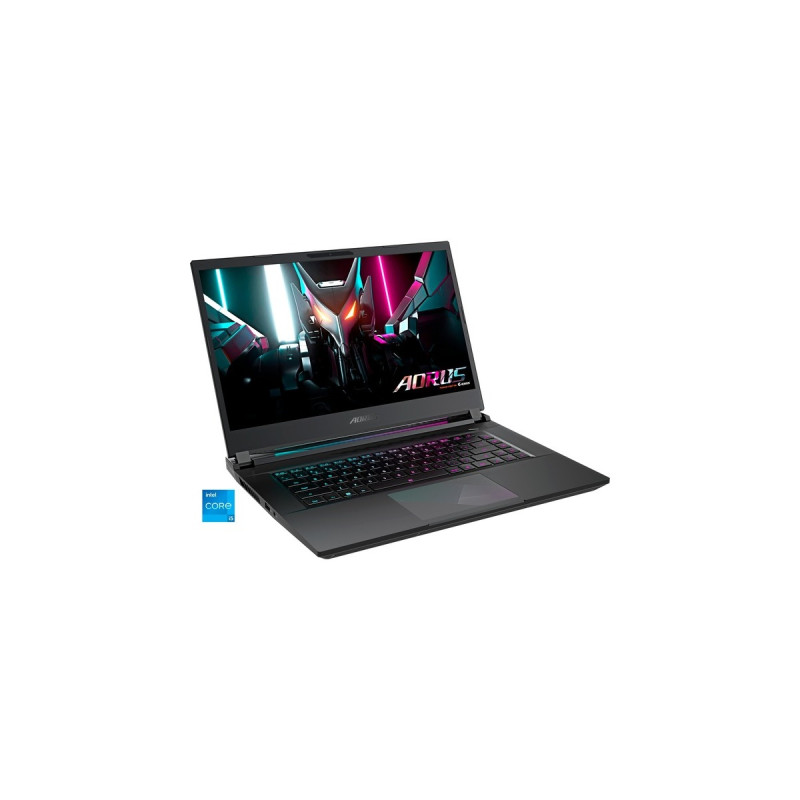 GIGABYTE AORUS 15 9KF-E3DE383SH, Gaming-Notebook(schwarz, Windows 11 Home 64-Bit, 39.6 cm (15.6 Zoll) & 144 Hz Display, 512 GB SSD, Outlet)