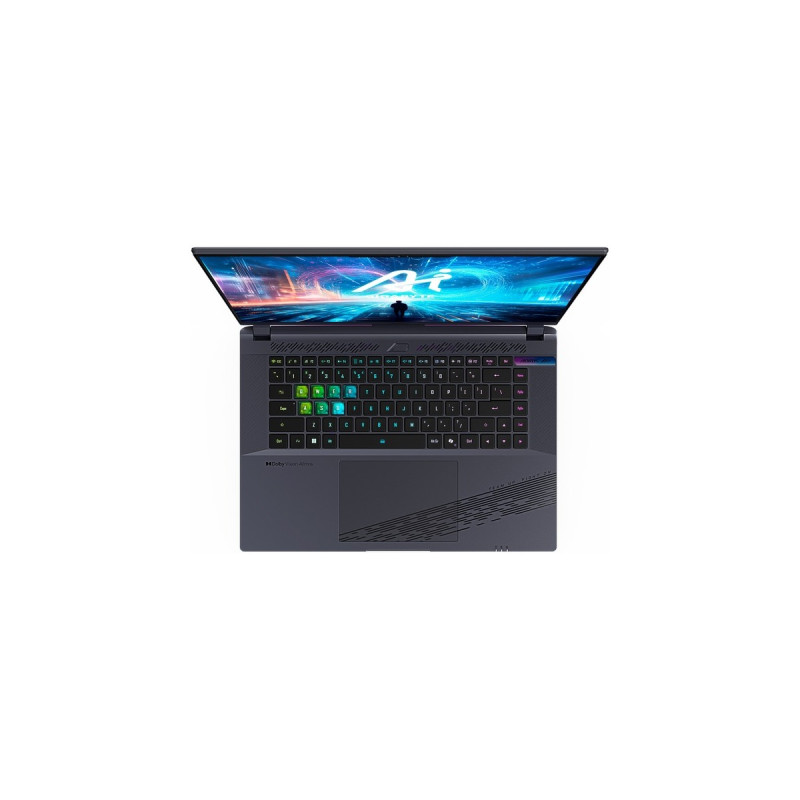GIGABYTE AORUS 16X ASG-63DEC65SH, Gaming-Notebook(grau, Windows 11 Home 64-Bit, 40.6 cm (16 Zoll) & 165 Hz Display, 2 TB (1 TB SSD & 1 TB SSD))