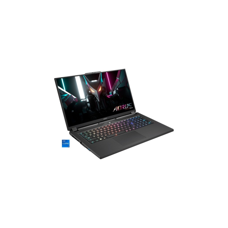GIGABYTE AORUS 17H BXF-74DE554SH, Gaming-Notebook(grau, Windows 11 Home 64-Bit, 43.9 cm (17.3 Zoll) & 360 Hz Display, 1 TB SSD)