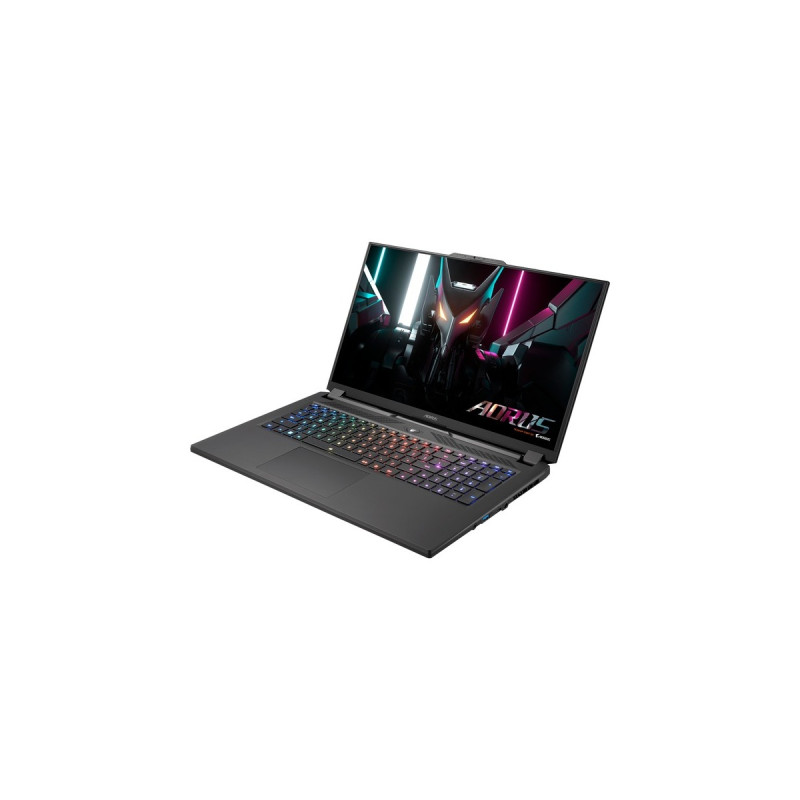 GIGABYTE AORUS 17H BXF-74DE554SH, Gaming-Notebook(grau, Windows 11 Home 64-Bit, 43.9 cm (17.3 Zoll) & 360 Hz Display, 1 TB SSD)