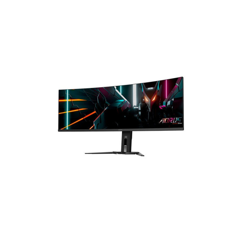 GIGABYTE AORUS CO49DQ, Gaming-Monitor(124.4 cm (49 Zoll), schwarz, DQHD, Curved, USB-C, AMD Free-Sync Premium Pro, 144Hz Panel)