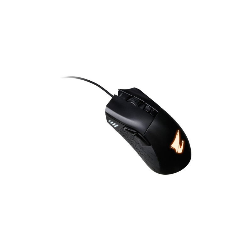 GIGABYTE AORUS M3, Gaming-Maus(schwarz (matt))