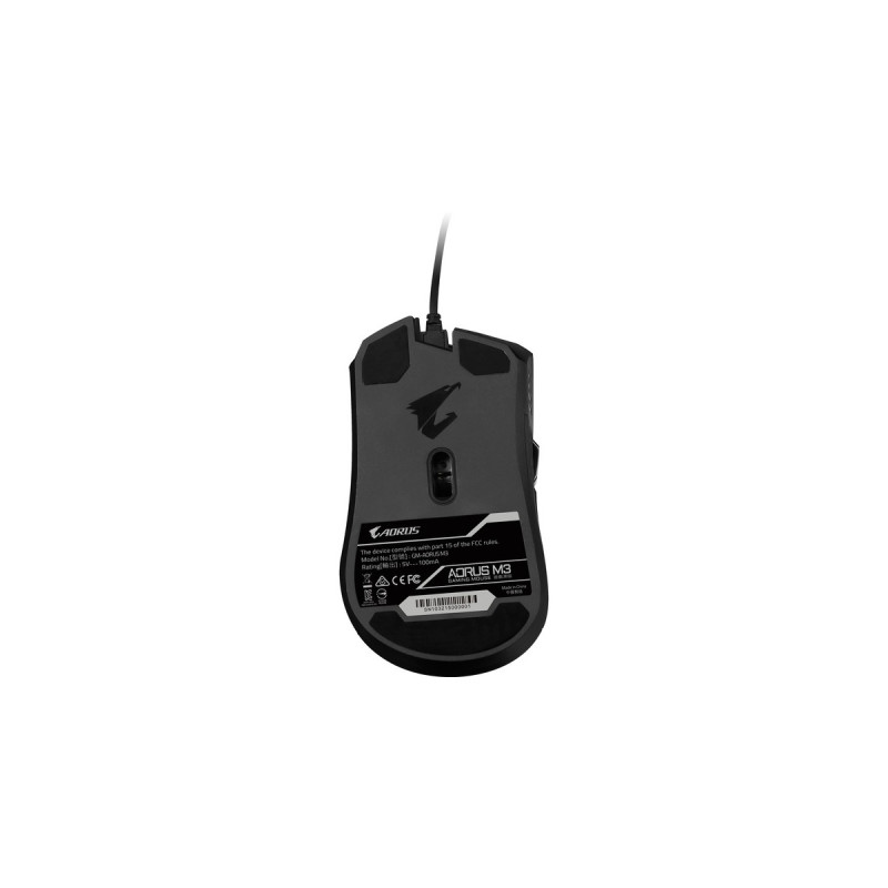GIGABYTE AORUS M3, Gaming-Maus(schwarz (matt))